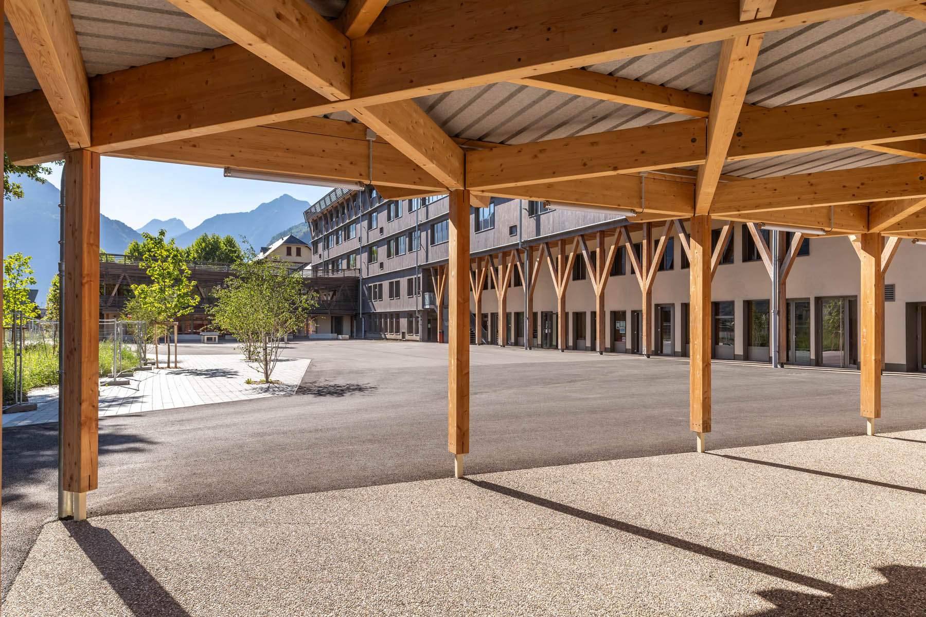 collège des 6 vallées à Bourg d'Oisans